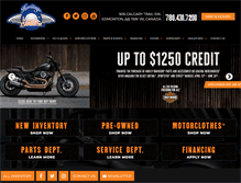 Tablet Screenshot of heritageharley.com